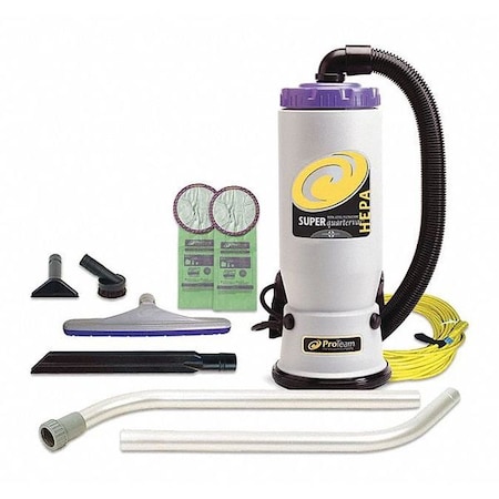 Proteam Super QuarterVac, HEPA, BP, 107098 Kit 107108