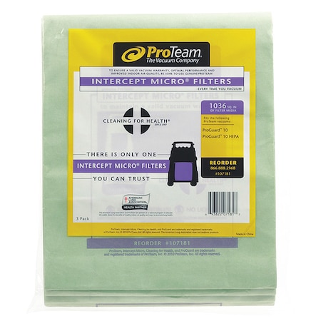 Proteam IMF Bag, Fits ProGuard 10 gal., PK3, 3 PK 107181