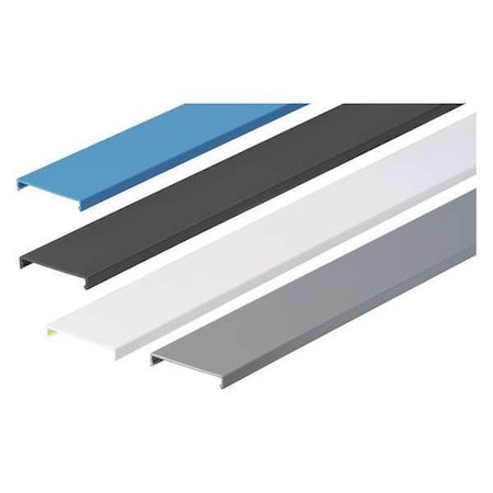 Panduit Type C Cover Wiring Duct, Blue, 6ft C2IB6