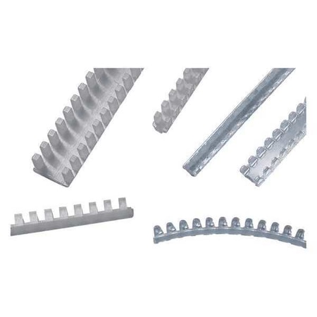 Panduit Grommet Edging Strip, 0.380" Thick, PK25 GE380-Q