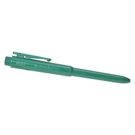 Detectapro Pen, Retractable, Metal Det, Green/Grn, PK25 RJPENGNGN