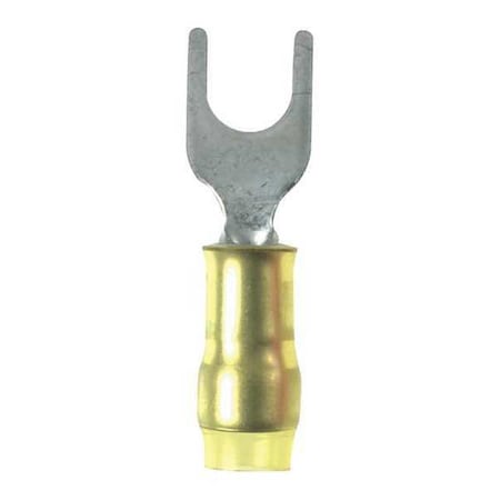 Panduit 26-22 AWG Nylon Fork Terminal #4 Stud PK100 PN22-4F-C