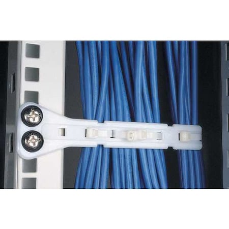 Panduit Flat Post Standoff, 1/4" Screw, 5.4", PK5 PPF2S-S25-V69