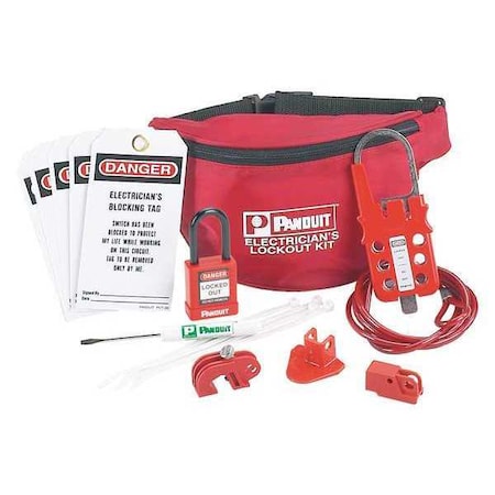 Panduit Electricianfts Lockout Kit PSL-PK-EA