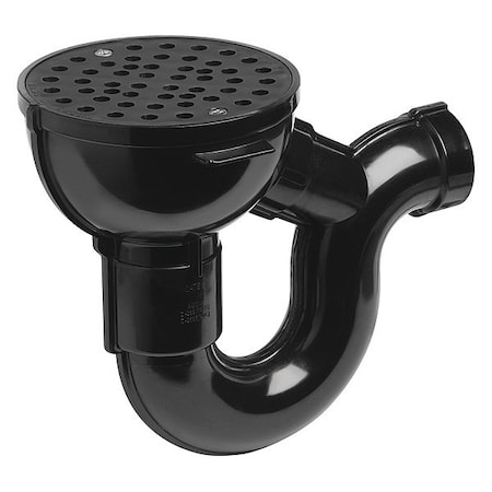 Oatey P-Trap Integral Drain, ABS, 2", Solvent-Weld 42723
