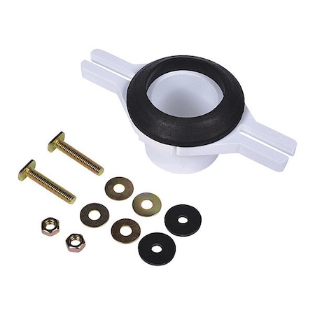 Oatey PVC Horizontal, Spigot Urinal Flange, 2" 43543