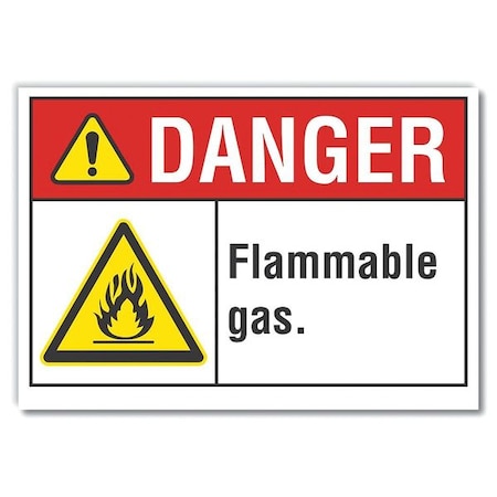 Lyle Danger Sign, 7 in H, 10 in W, Vertical Rectangle, English, LCU4-0016-RD_10X7 LCU4-0016-RD_10X7