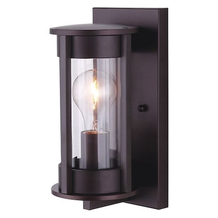 CANARM IOL288ORB LTD Nixx 1 Outdoor Light Oil Rubbed Bronze with Clear Glass