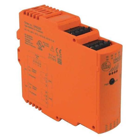 Ifm Power Supply Amplifier, 110 to 240V AC, DIN Rail DN0220