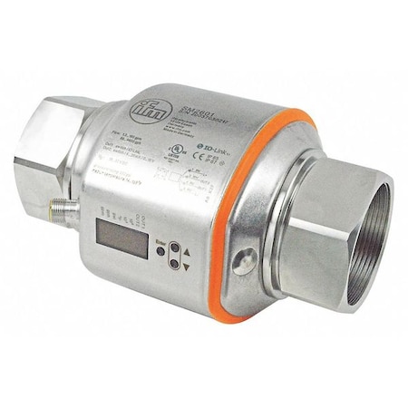 Ifm Flow Meter, 2" NPT, 1.3-160 gpm SM2601