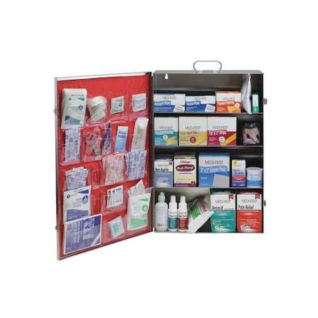 Medique Cabinet, 4 Shelf, Stainless Steel 734M1-SS