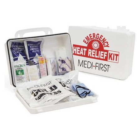 Medique Heat Relief Kit, Helps Lower Body Temp. 740H1SK