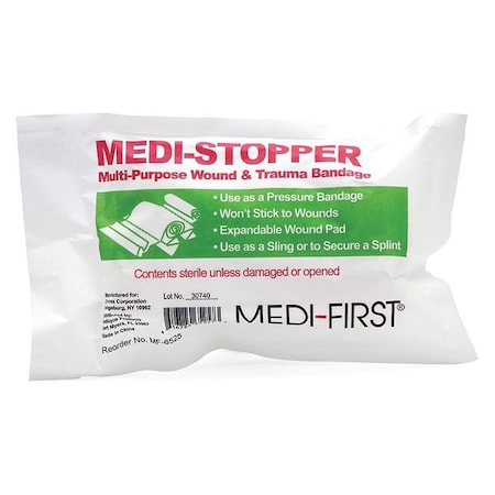 Medi-First Blood Stopper Compress, 5 ft.x9 ft. 64101