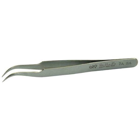Hakko/Chp Very Fine Point Tweezer, Strong Bent Tips 7A-SA