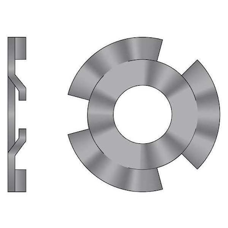 Precision Specialties Finger Washer, .846" x .453" x .006" FS-0846-006