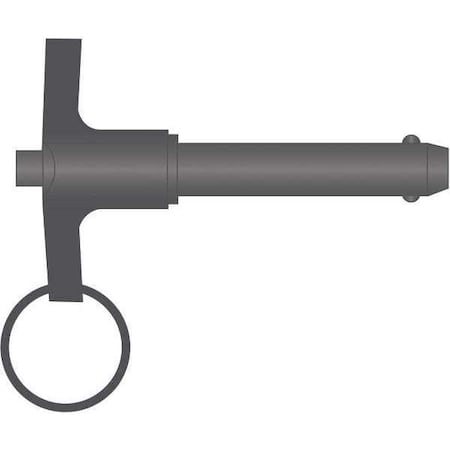 Huyett Positive Lock, 1/4" x 2-1/2", T-Handle PLT-0250-2500