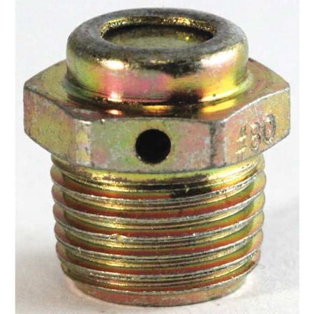 Lincoln Industrial Grease Fitting Relief Side Vent, 45-80psi L5680