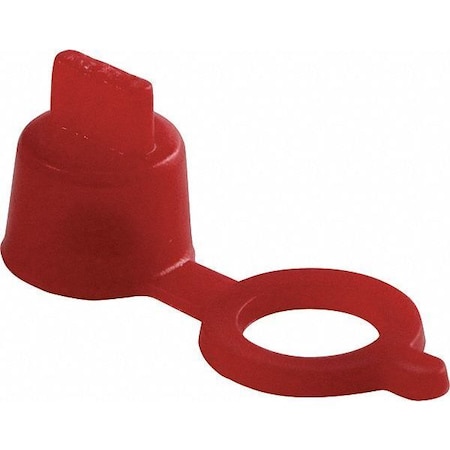 Heritage Industrial Grease Fitting Cap Dome, Red H88004