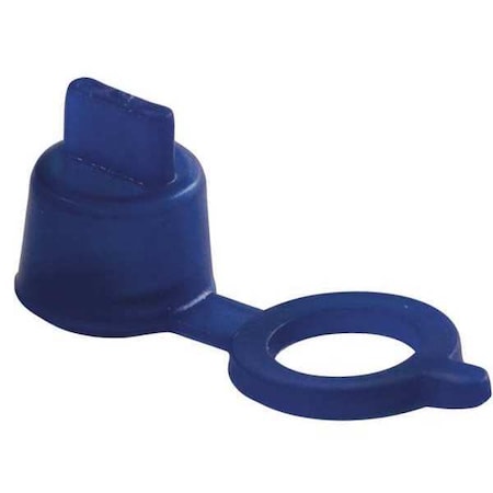 Heritage Industrial Grease Fitting Cap Dome, Blue H88007