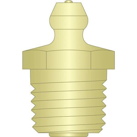 Lincoln Industrial Grease Fitting Zerk, 1/4"-18 NPT L1627