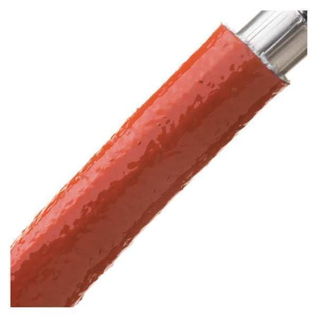 Techflex Braided Cable Sleeve, 3/4 in Inside Dia., Fiberglass, Red FIA0.75RD10