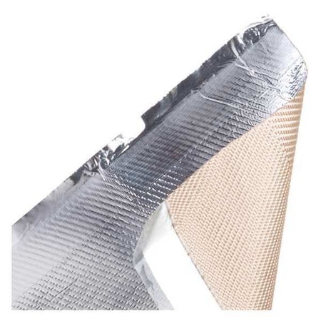 Techflex Braided Cable Wrap, Fiberglass, Silver TWN1.50SV5