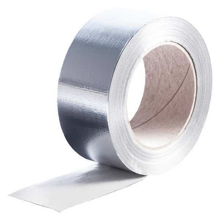 Techflex Fiberglass Tape, Aluminum, 4" TST4.00SV