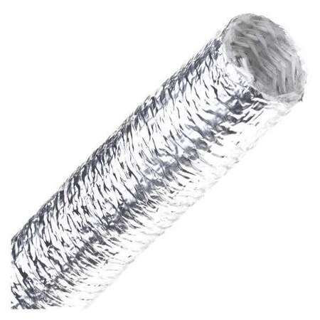 Techflex Fiberglass Convo Tube, Aluminum, 7/8" TCN0.88SV