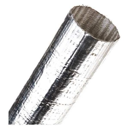 Techflex Thermashield Tube, 1- 3/4", Silver TTN1.75SV3