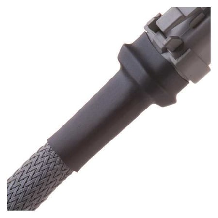 Techflex Heat Shrink Tube, Heavy Wall, 2:1 I.D. Shrink Ratio, Black, 25 ft H2D0.75BK25