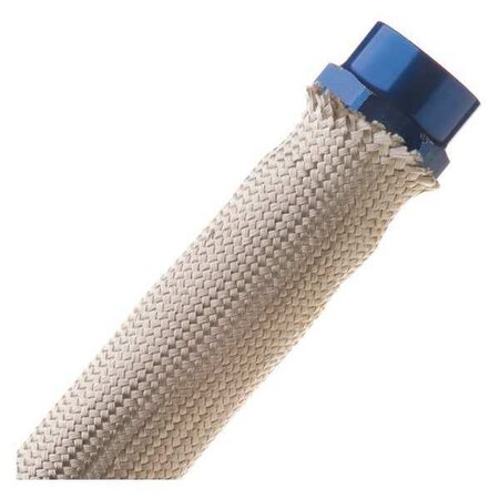 Techflex Fiberglass Sleeve, Uncoated, 1.25", Natural FHH1.25NT