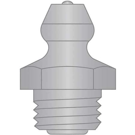 Heritage Industrial Grease Fitting, 3/8"-24UNF SS PV H1710S