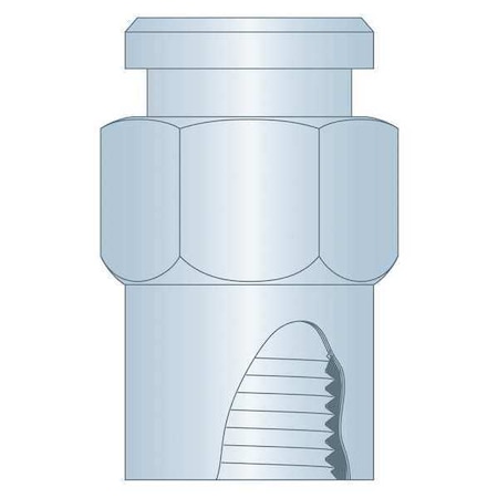 Alemite Grease Fitting Button Head, 1/8