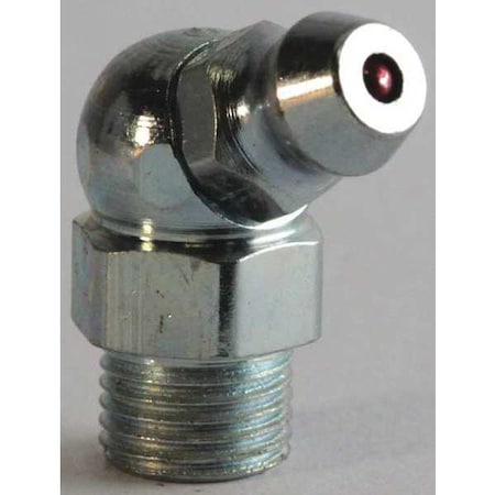 Alemite Grease Fitting Zerk, 65 Deg, 5/16"-32 UNEF A1648