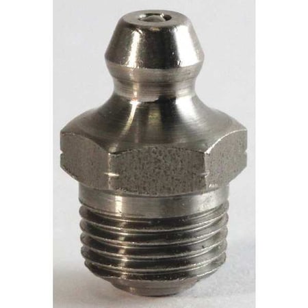 ALEMITE Grease Fitting, 1/8"-27 PTF Spl XShort A1961M