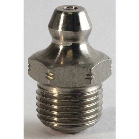 Alemite Grease Fitting, 1/8"-27 PTF Spl XShort A1961S