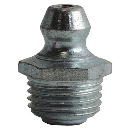 Alemite Grease Fitting Zerk, 10mmx1 Taper Thread A2109