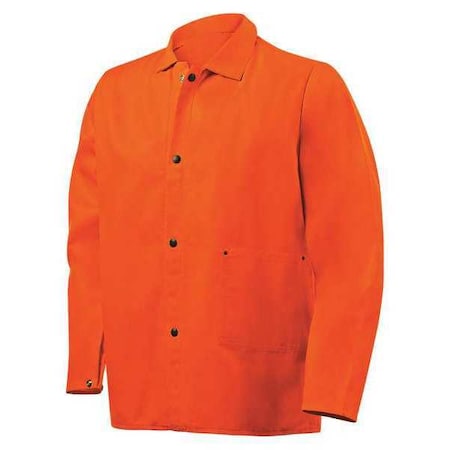 Steiner Welding Jacket, XL, 9 oz Cotton, Snaps Closure 1040-X