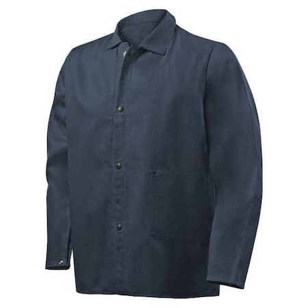 Steiner Welding Jacket, XL, 9 oz Cotton, Snaps Closure 1060-X