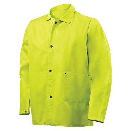 Steiner Welding Jacket, XL, 9 oz Cotton, Snaps Closure 1070-X