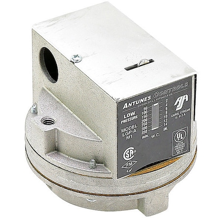 Antunes Pressure Switch, 2" to 14" 803112502