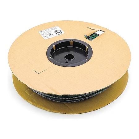 Chevron Plexco Tubing, 1/4", Green Stripe, 250 ft. 1063769