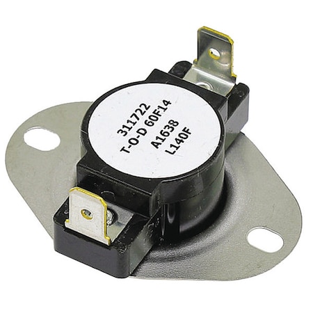 Envirotec Limit Switch, 140 deg. F, One Time PE-09-8140