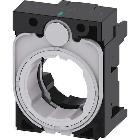 Siemens Holder, 22 mm, Black 3SU1500-0AA10-0AA0
