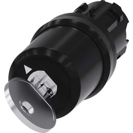 Siemens Selector Switch Operator, 22mm Sz, No Cam 3SU1000-5BF11-0AA0