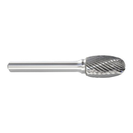Mtc SE-1, 1/4 In., Single Cut Burr 66871