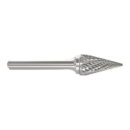Mtc SM-61, 3/32 In., Double Cut Burr 67197