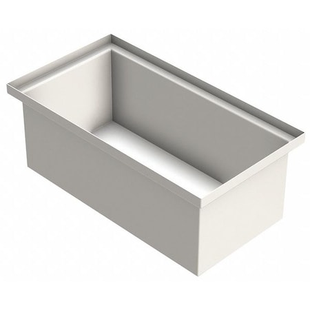 Prochem ProChem Storage Tank, Open Top, Rectangular, Nat LDPE, 86 Gal 01-33380