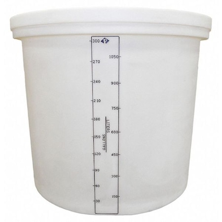 Prochem Solid Top Process Tank Nat XLPE 300 Gal 01-30417