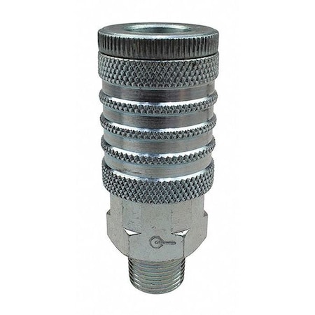 Coilhose Pneumatics Industrial Coupler 3/8" MPT 1/2" CO 121